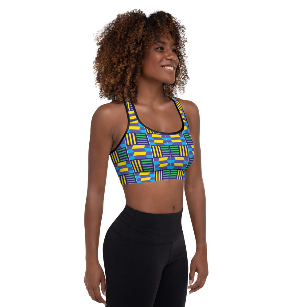 AFROSTRAP WOMEN ATHLETIC SPORTS BRA (...)